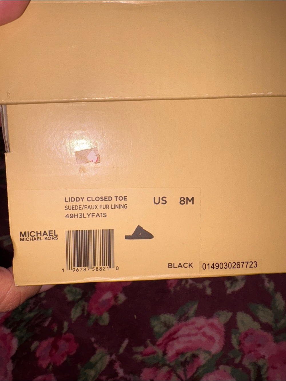 Michael Kors Liddy Closed Toe Slippers in Black